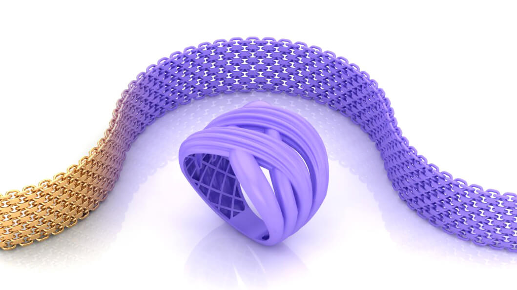 JewelBee3D 3D jewelry design gold silver platin resin wax projet wax projetwax ring pandent chain bracelet bracelet set bangle bangle set full set mini set half set component earring accessories 