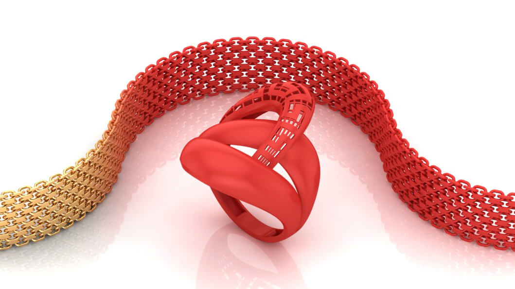 JewelBee3D 3D jewelry design gold silver platin resin wax projet wax projetwax ring pandent chain bracelet bracelet set bangle bangle set full set mini set half set component earring accessories 