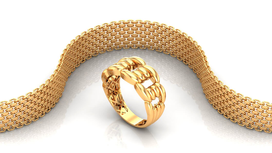 JewelBee3D 3D jewelry design gold silver platin resin wax projet wax projetwax ring pandent chain bracelet bracelet set bangle bangle set full set mini set half set component earring accessories 